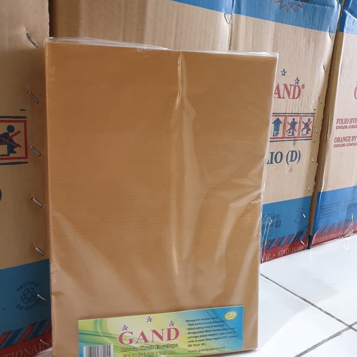 Detail Amplop Coklat F4 Nomer 8