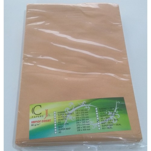Detail Amplop Coklat F4 Nomer 9
