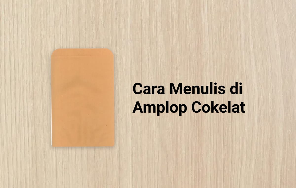 Detail Amplop Coklat Lamaran Kerja Nomer 35