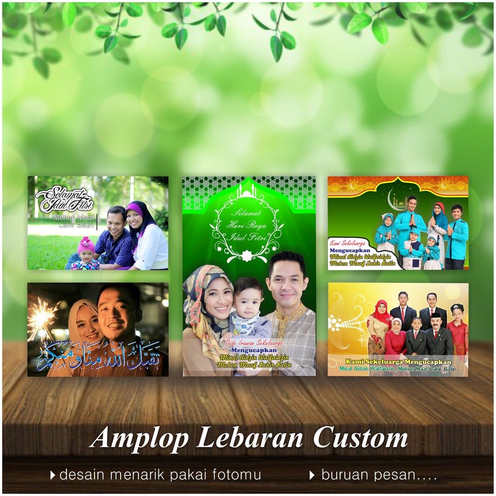 Detail Amplop Lebaran Custom Nomer 7