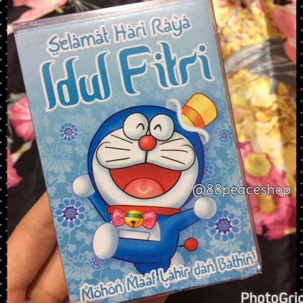 Detail Amplop Lebaran Doraemon Nomer 11