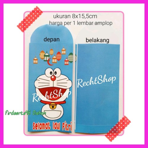 Detail Amplop Lebaran Doraemon Nomer 32