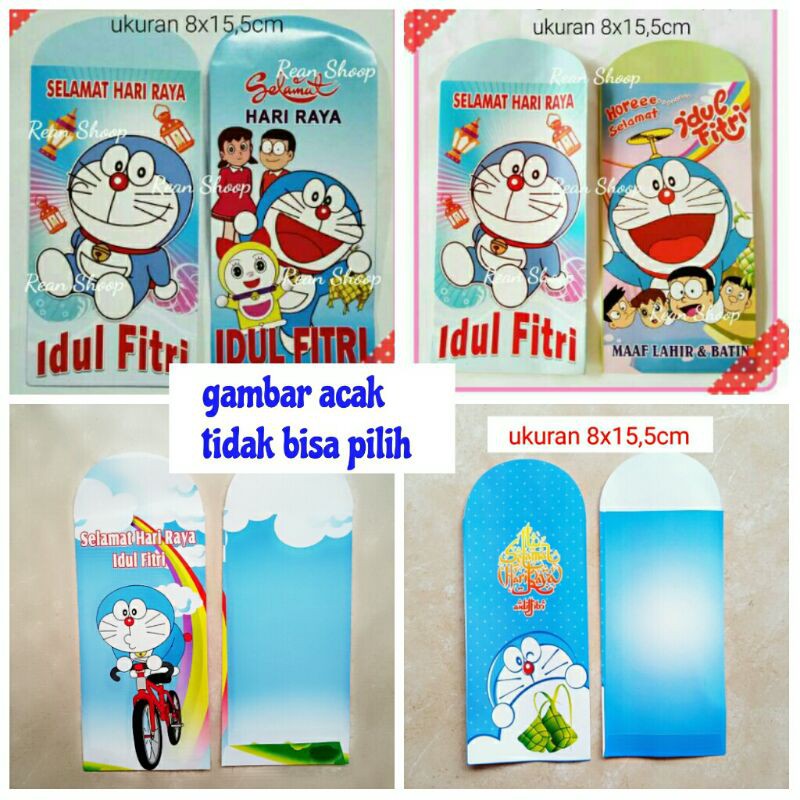 Detail Amplop Lebaran Doraemon Nomer 35