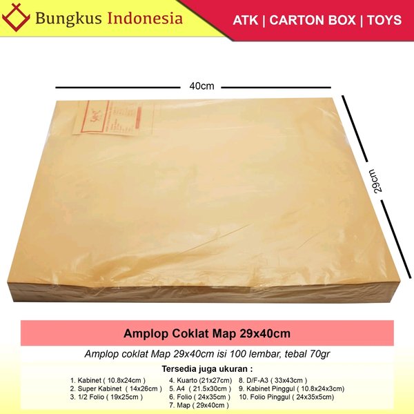 Detail Amplop Map Nomer 18