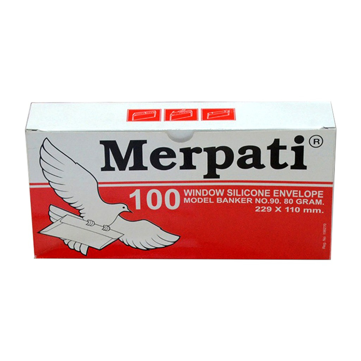 Detail Amplop Merpati Nomer 11