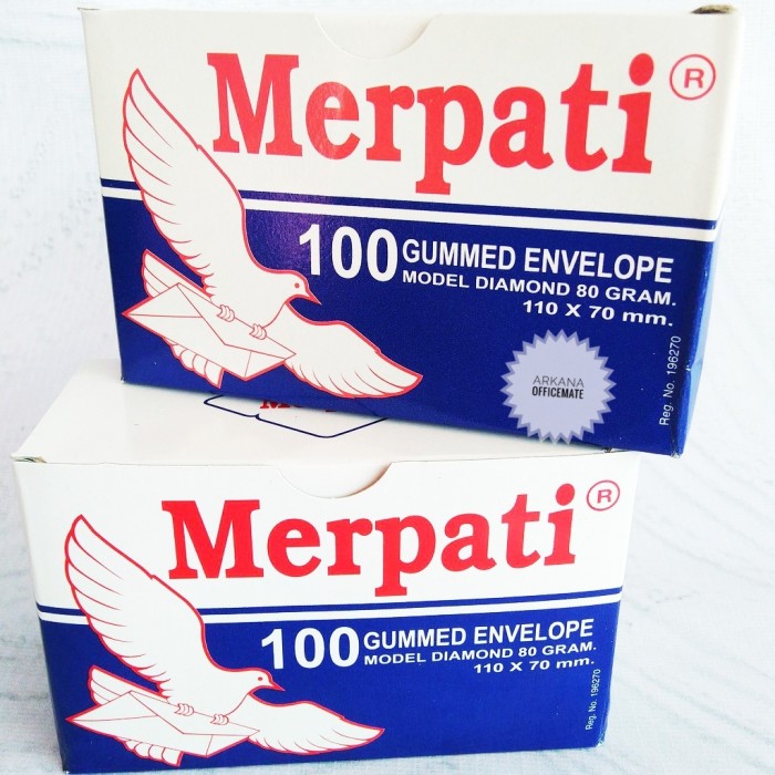 Detail Amplop Merpati Nomer 13