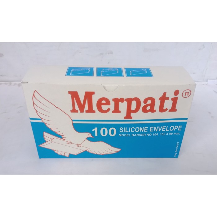 Detail Amplop Merpati Nomer 17