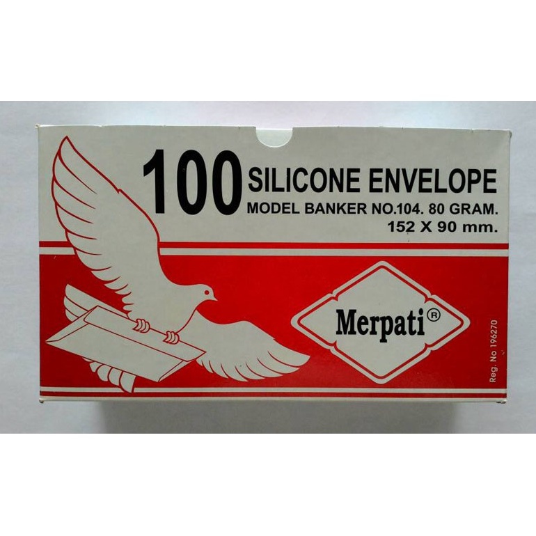 Detail Amplop Merpati Nomer 45