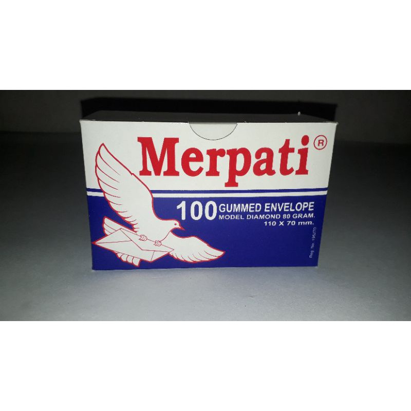 Detail Amplop Merpati Nomer 50