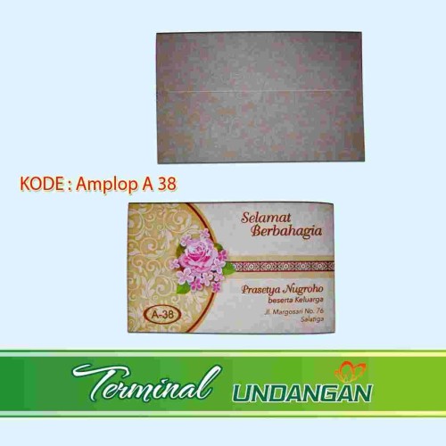 Detail Amplop Motif Nomer 33