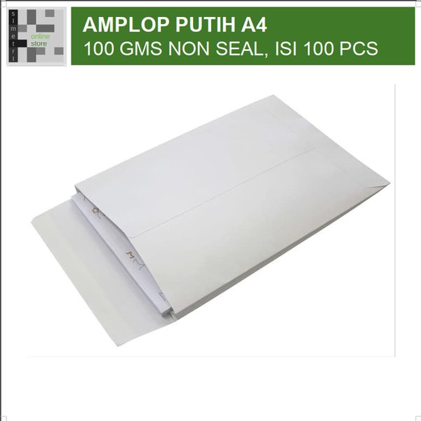 Detail Amplop Putih Polos Nomer 27