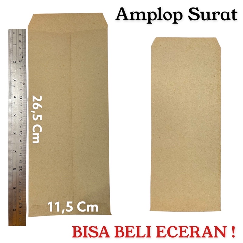 Detail Amplop Surat Coklat Nomer 46