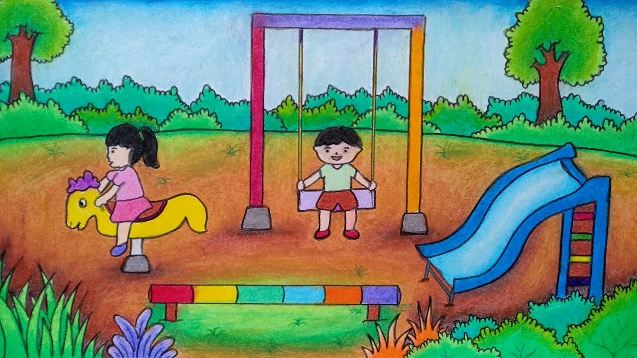 Anak Anak Bermain Di Taman - KibrisPDR