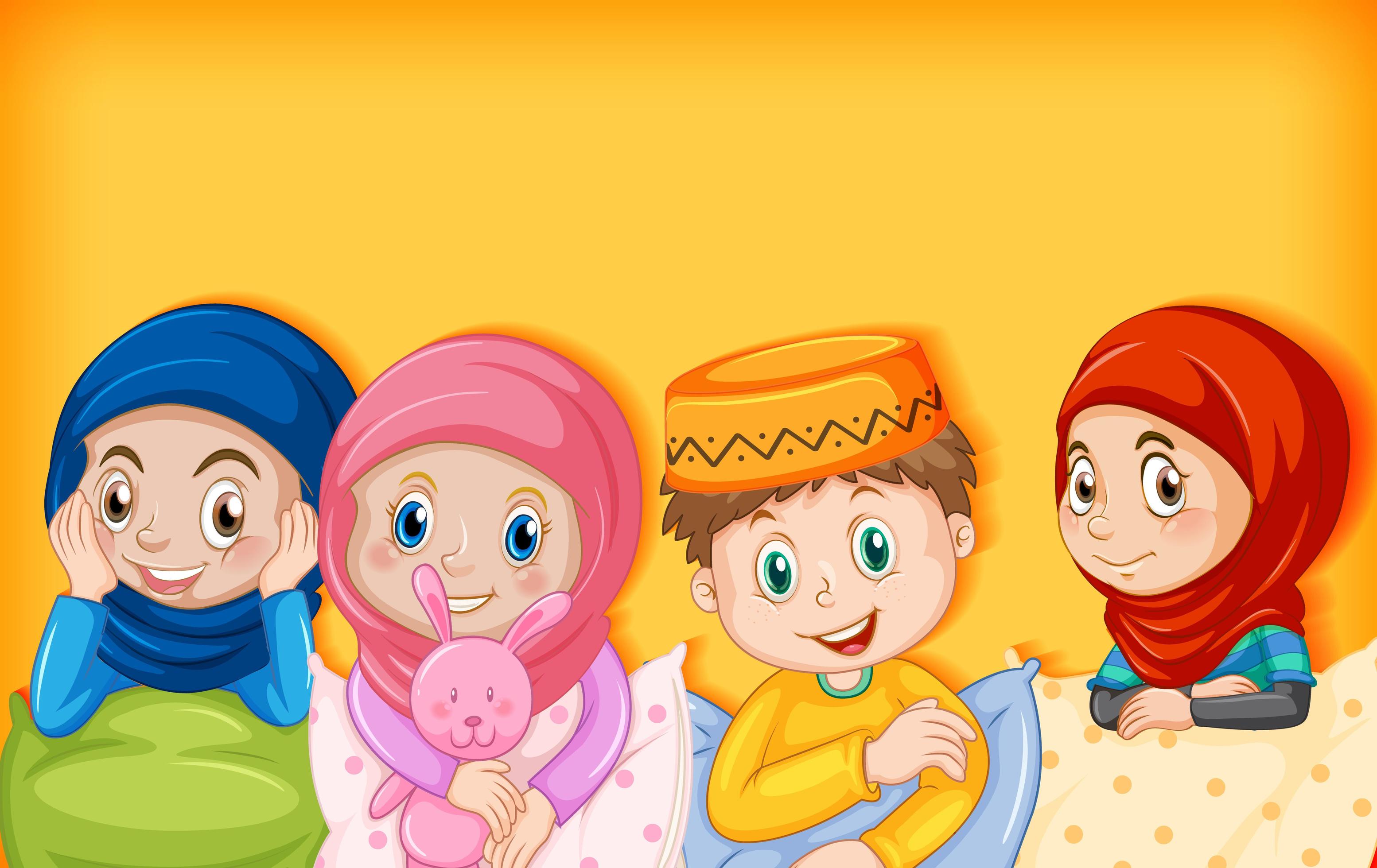 Detail Anak Anak Muslim Vector Nomer 26