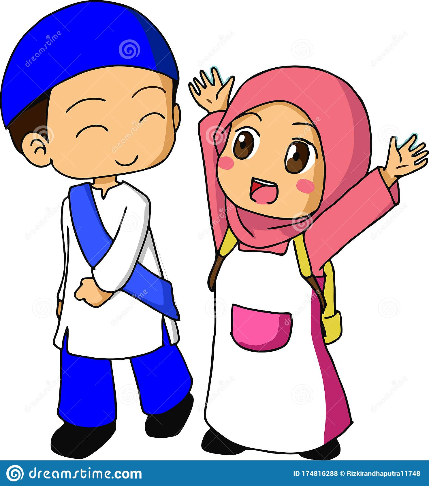 Detail Anak Anak Muslim Vector Nomer 49