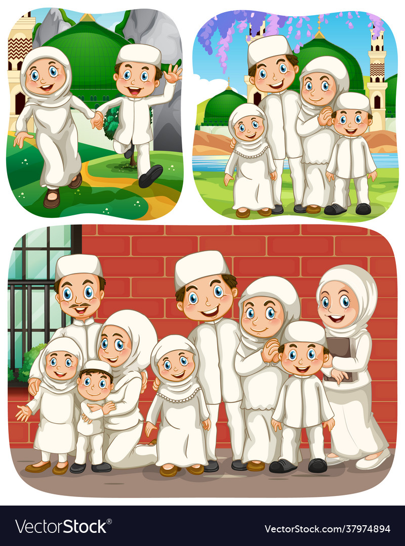 Detail Anak Anak Muslim Vector Nomer 55