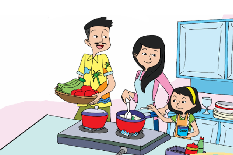 Detail Anak Bermain Gambar Kartun Membantu Orang Tua Nomer 2