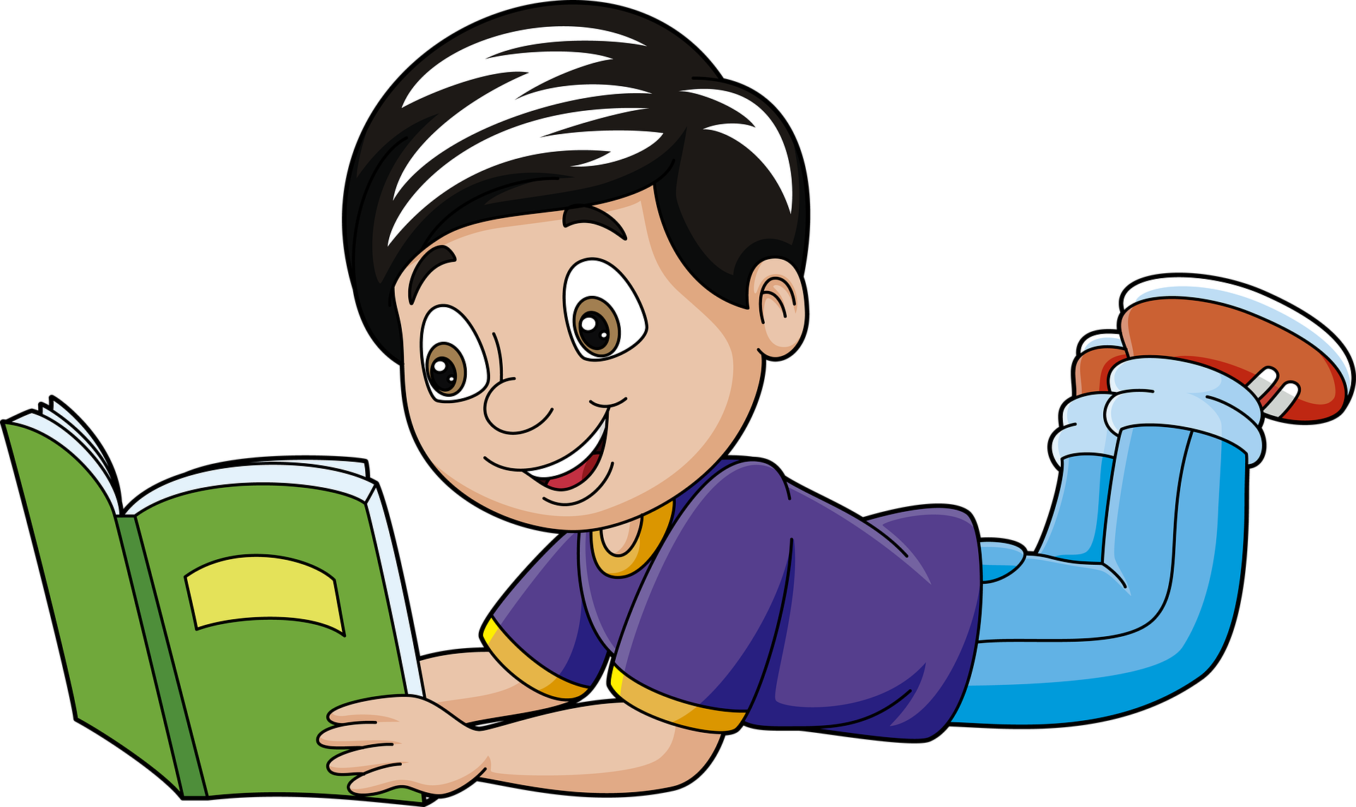 Download Anak Membaca Buku Kartun Nomer 13