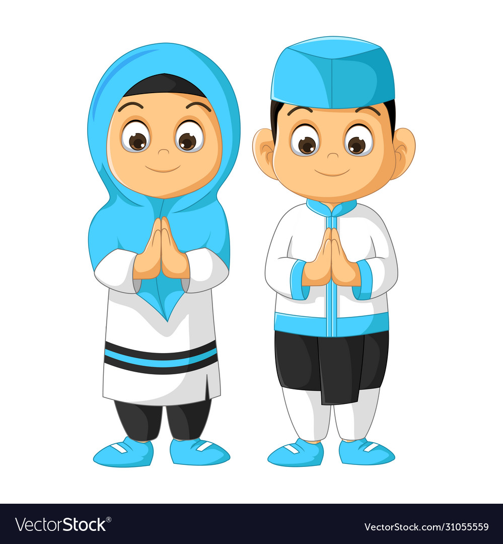 Detail Anak Muslim Vector Nomer 17