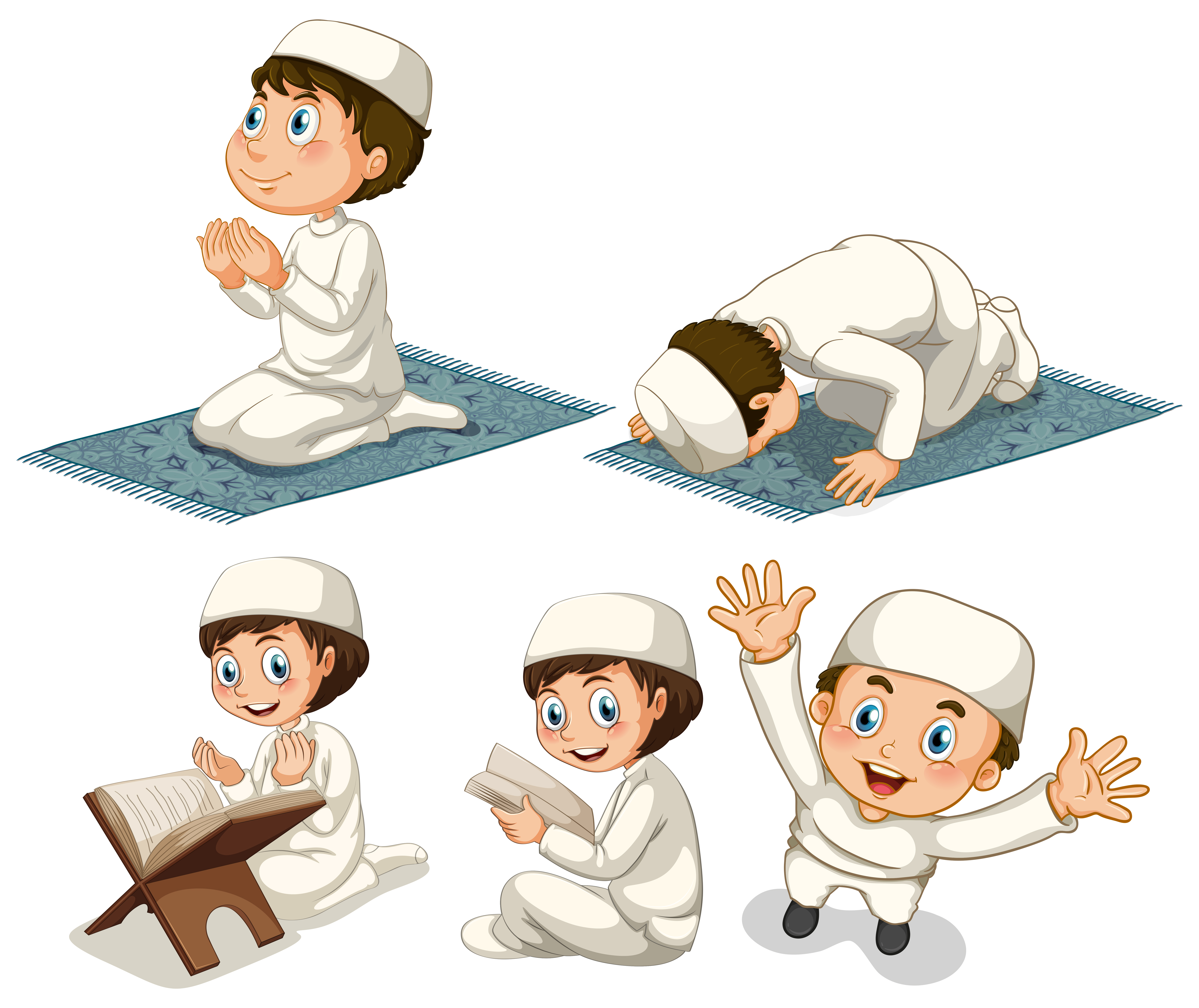 Detail Anak Muslim Vector Nomer 48