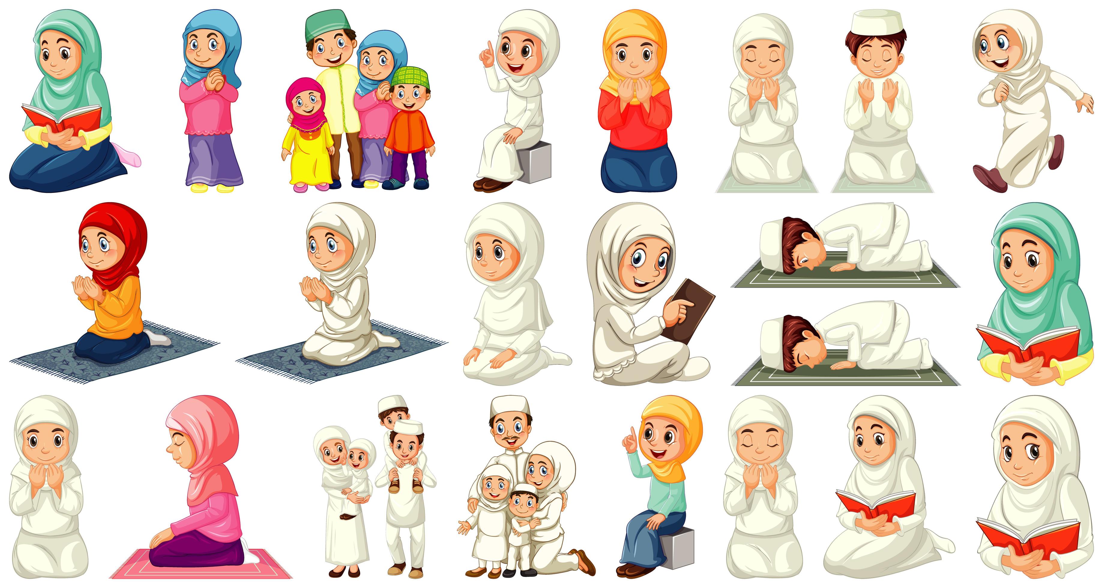 Detail Anak Muslim Vector Nomer 54