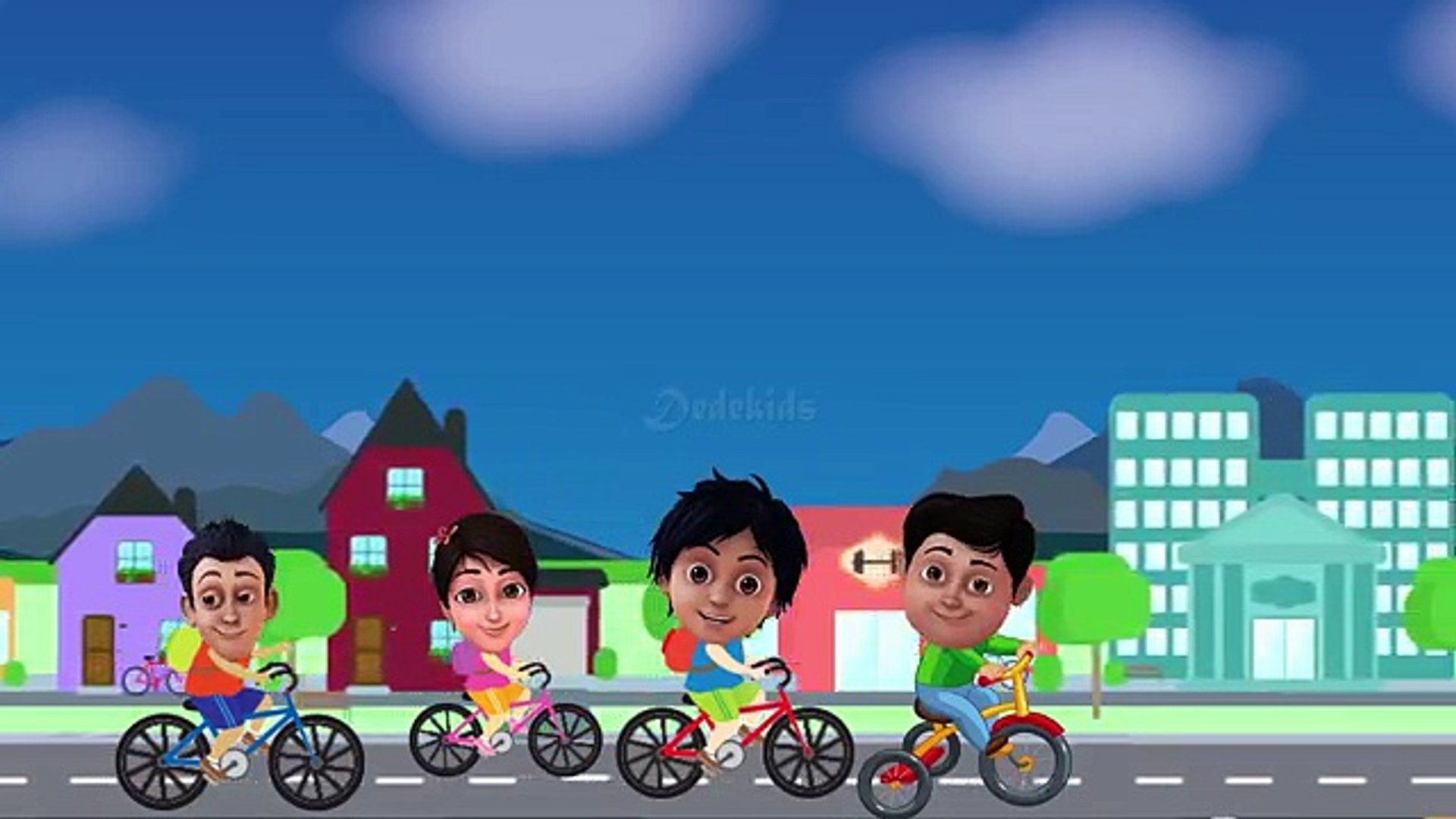 Detail Anak Naik Sepeda Kartun Nomer 34