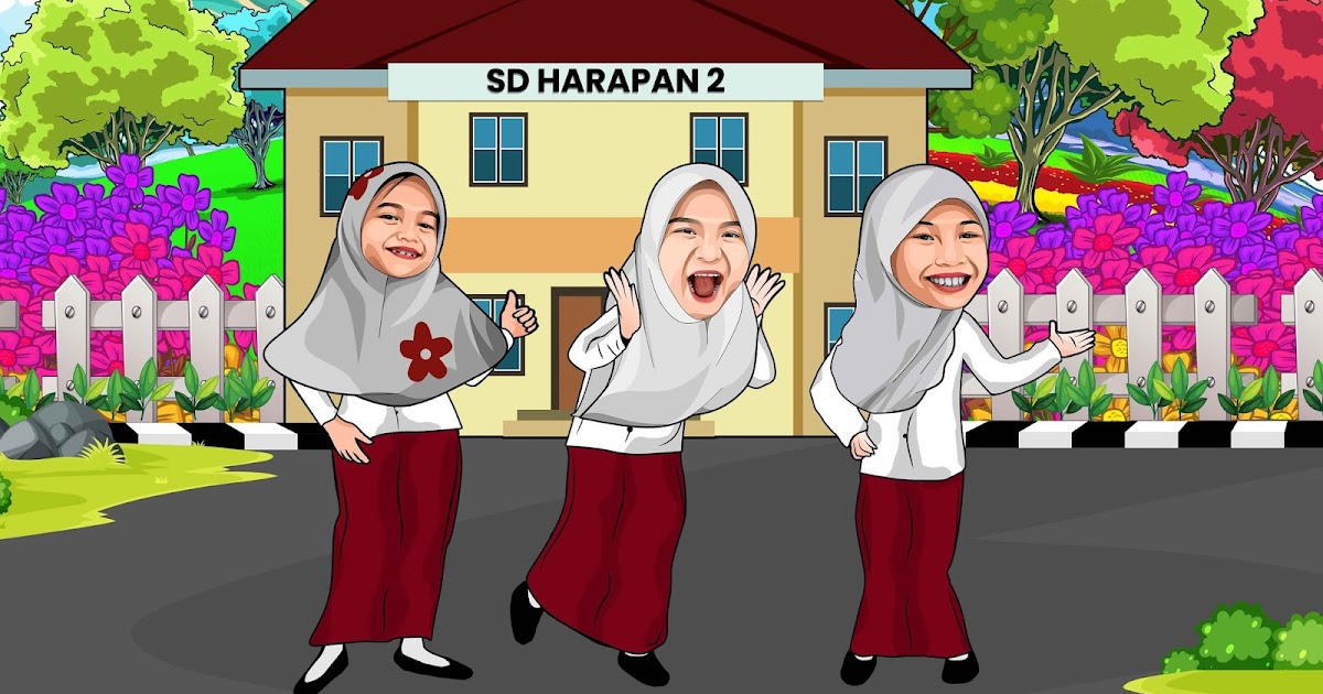 Detail Anak Sd Karikatur Nomer 4