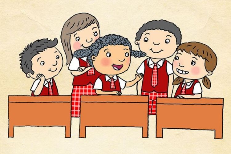 Detail Anak Sekolah Dasar Kartun Nomer 54