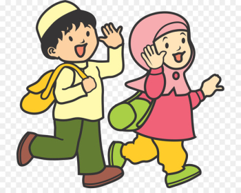 Detail Anak Sekolah Islam Animasi Nomer 16