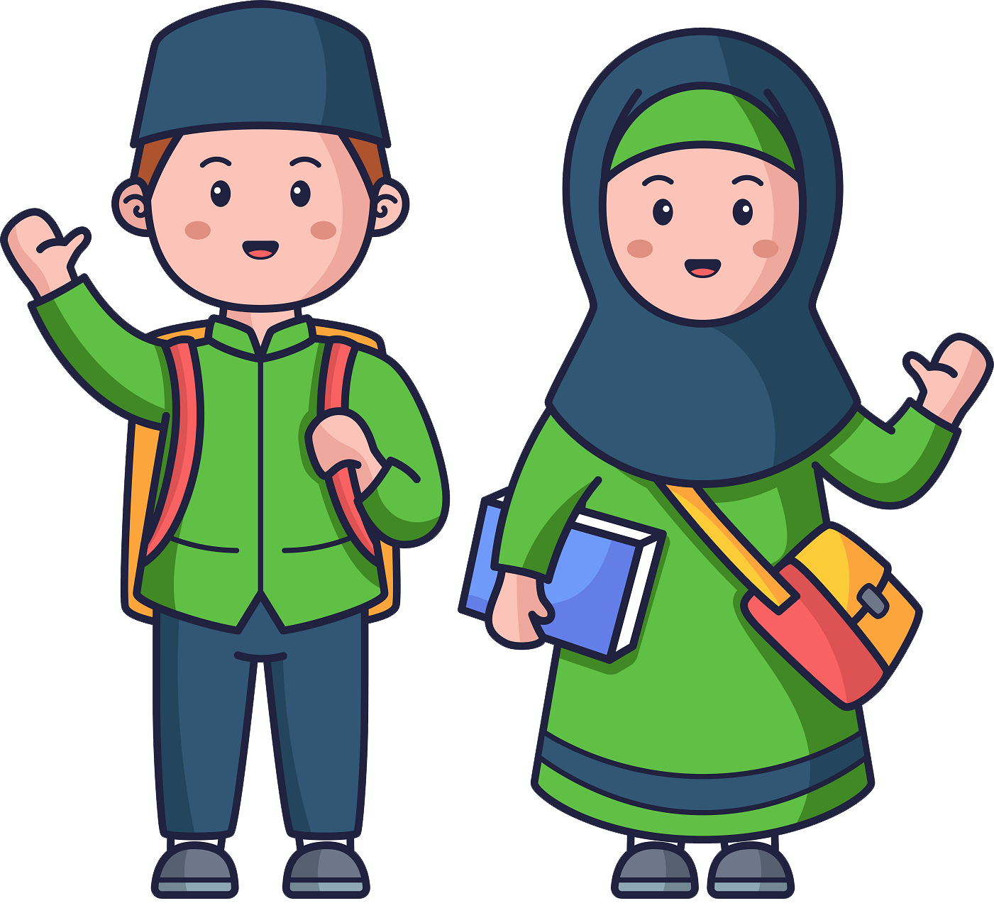 Detail Anak Sekolah Islam Animasi Nomer 25