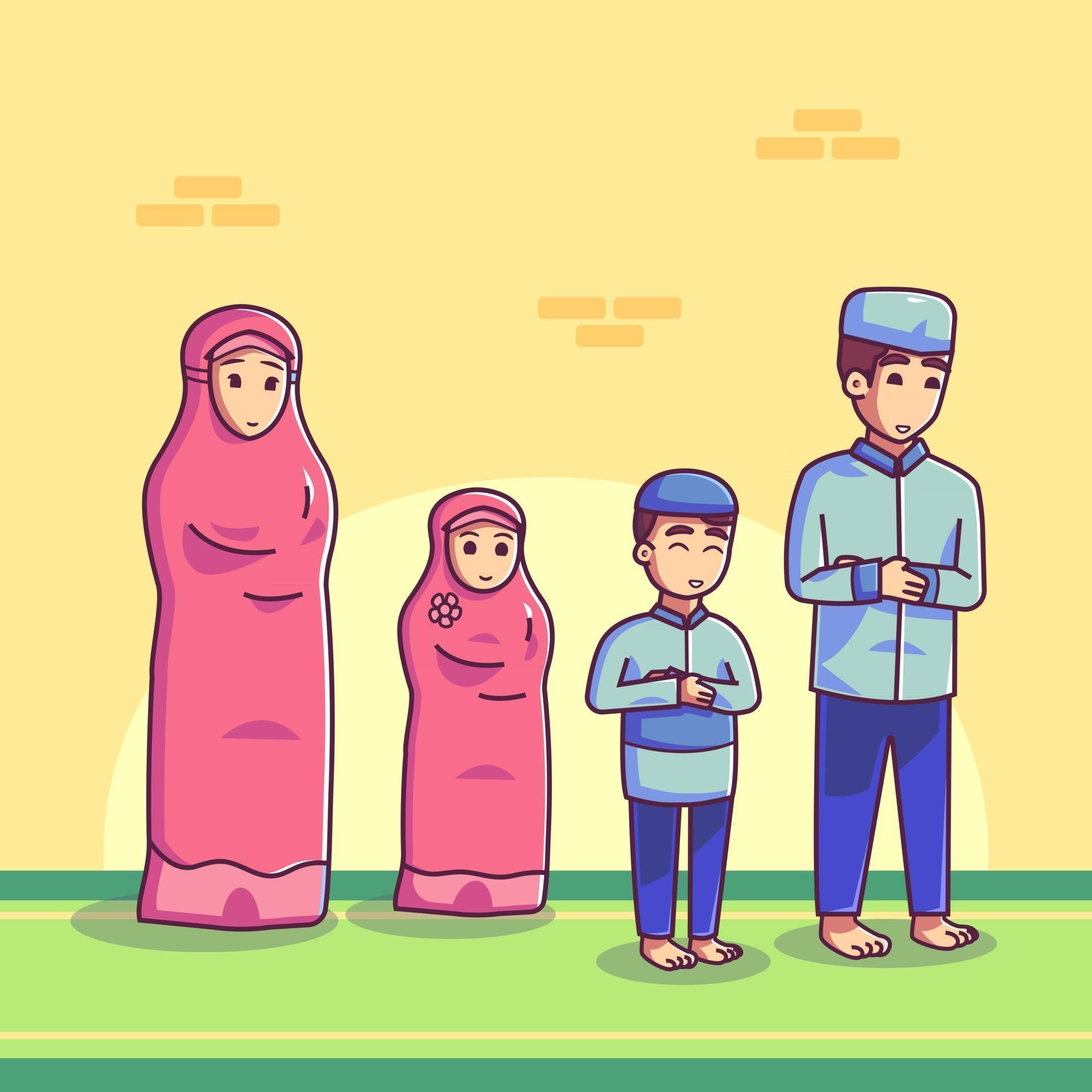 Detail Anak Sekolah Muslim Kartun Nomer 44