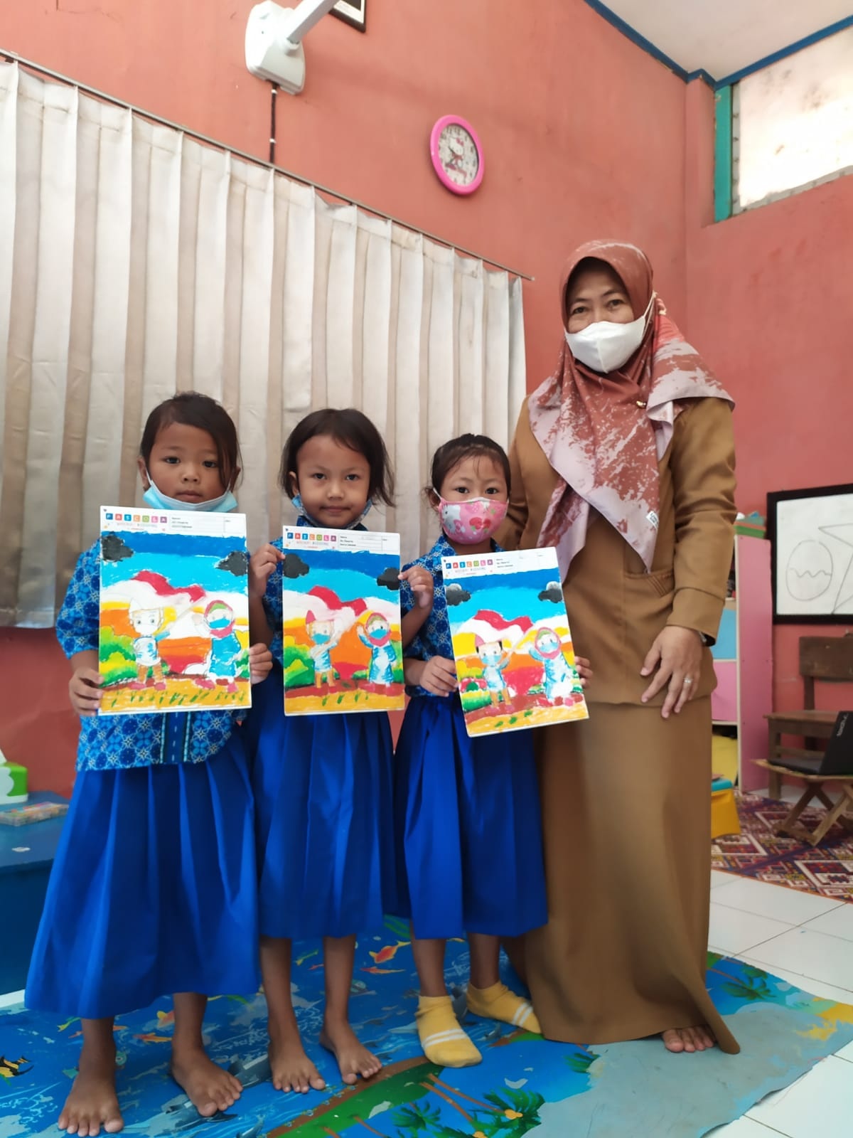 Detail Anak Tk Menggambar Nomer 24