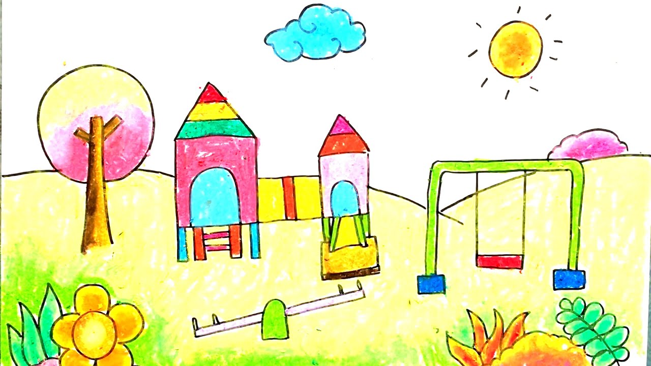 Detail Anak Tk Menggambar Nomer 4