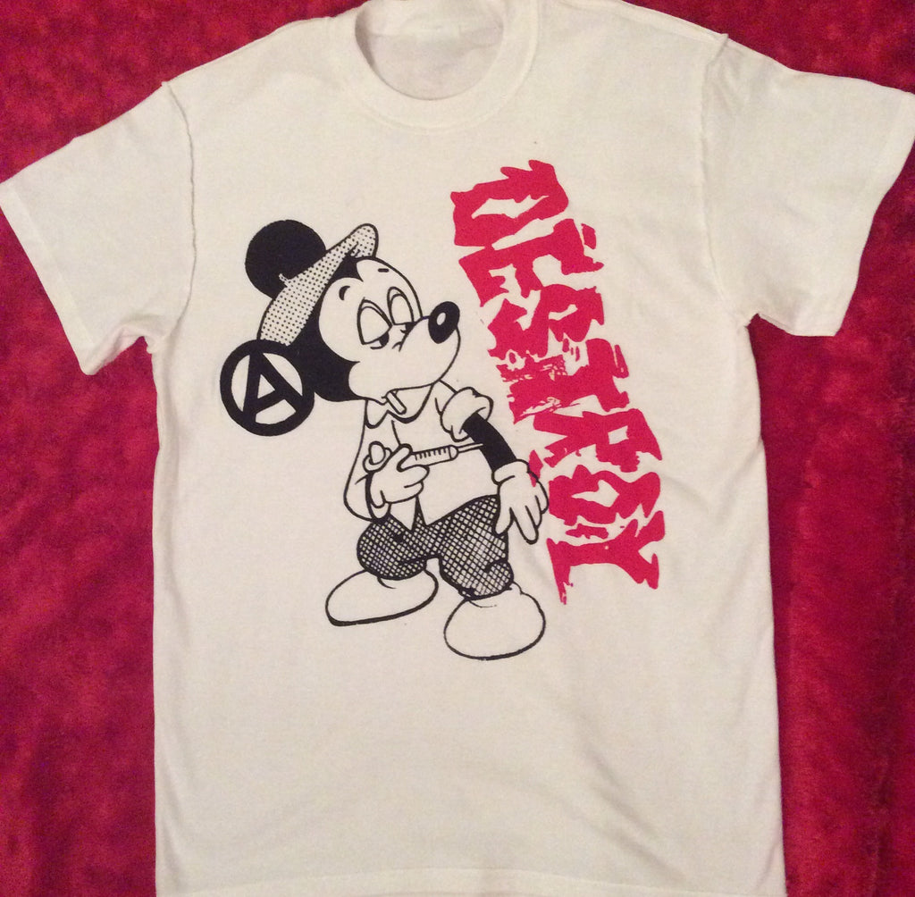 Detail Anarchy Mickey Mouse Shirt Nomer 17