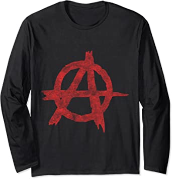 Detail Anarchy Symbol T Shirt Nomer 14