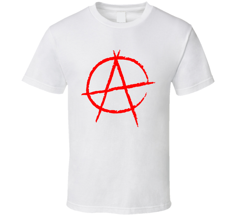 Detail Anarchy Symbol T Shirt Nomer 32