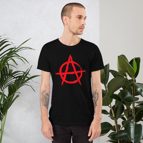 Detail Anarchy Symbol T Shirt Nomer 43