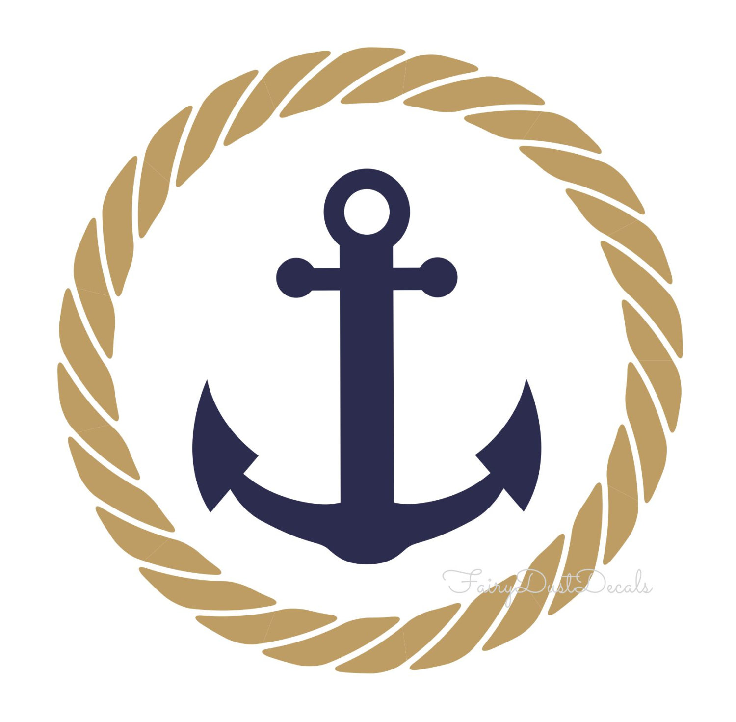 Detail Anchor And Rope Clipart Nomer 3