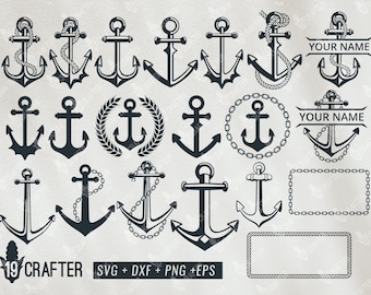 Detail Anchor And Rope Clipart Nomer 27