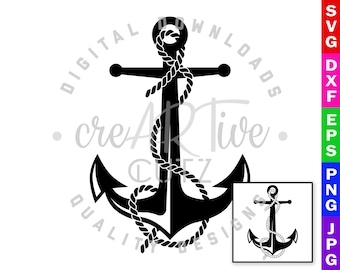 Detail Anchor Rope Clipart Nomer 51