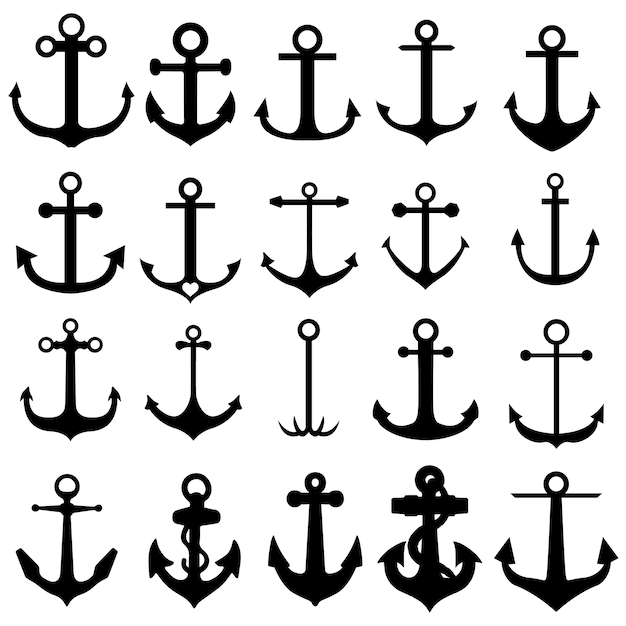 Detail Anchor Vector Png Nomer 39