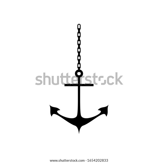 Detail Anchor With Chain Clipart Nomer 57