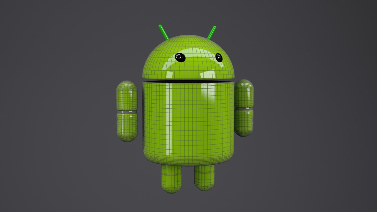 Detail Android Logo 3d Nomer 13