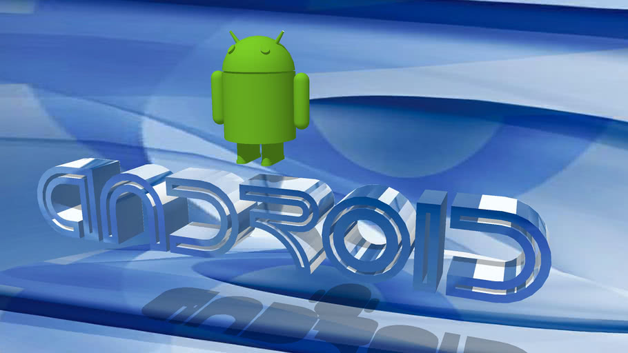 Detail Android Logo 3d Nomer 27