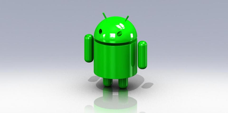 Detail Android Logo 3d Nomer 4