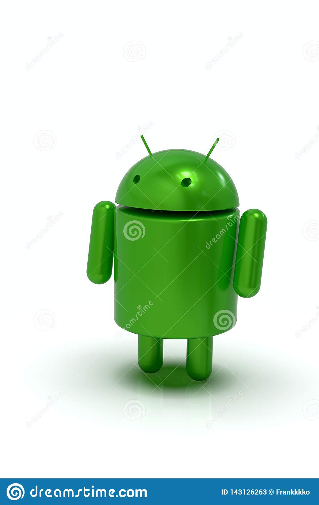 Detail Android Logo 3d Nomer 35