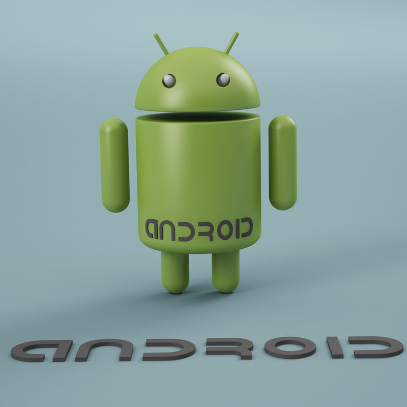 Detail Android Logo 3d Nomer 9