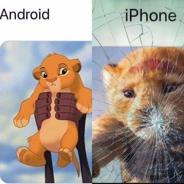 Detail Android Vs Iphone Meme Lion King Nomer 2