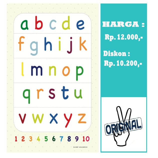 Detail Aneka Huruf Abjad Nomer 20