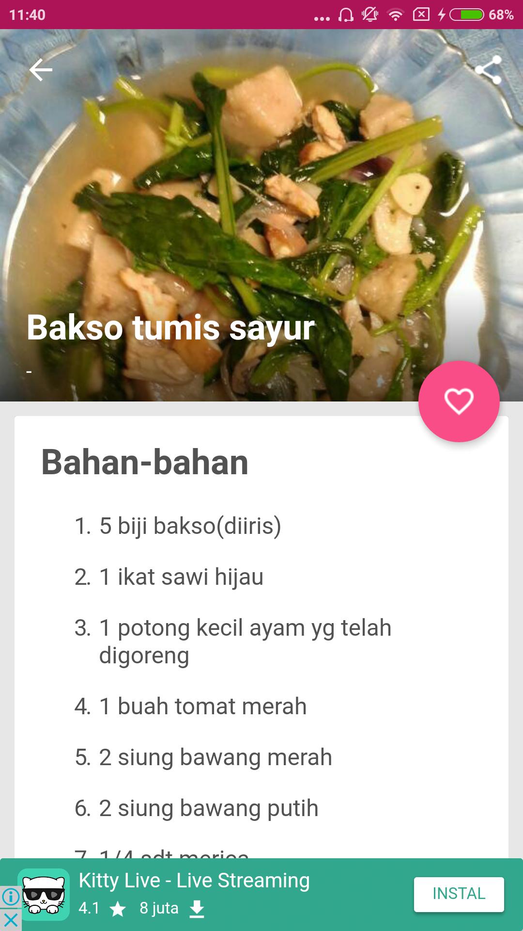 Detail Aneka Masakan Dari Bakso Nomer 41